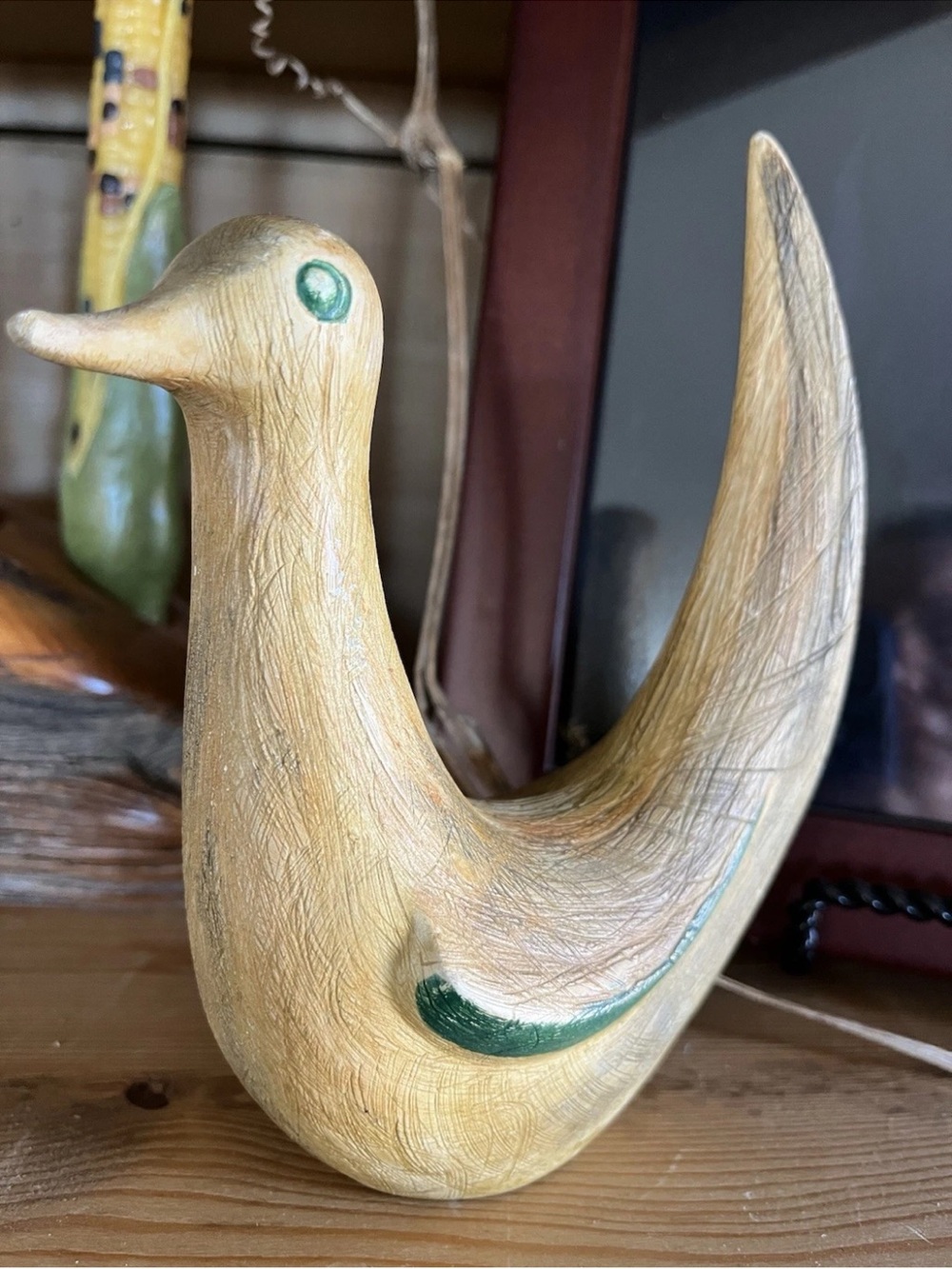 MCM Stoneware Bird by Swedish Ceramist Gunnar Nylund Unsigned